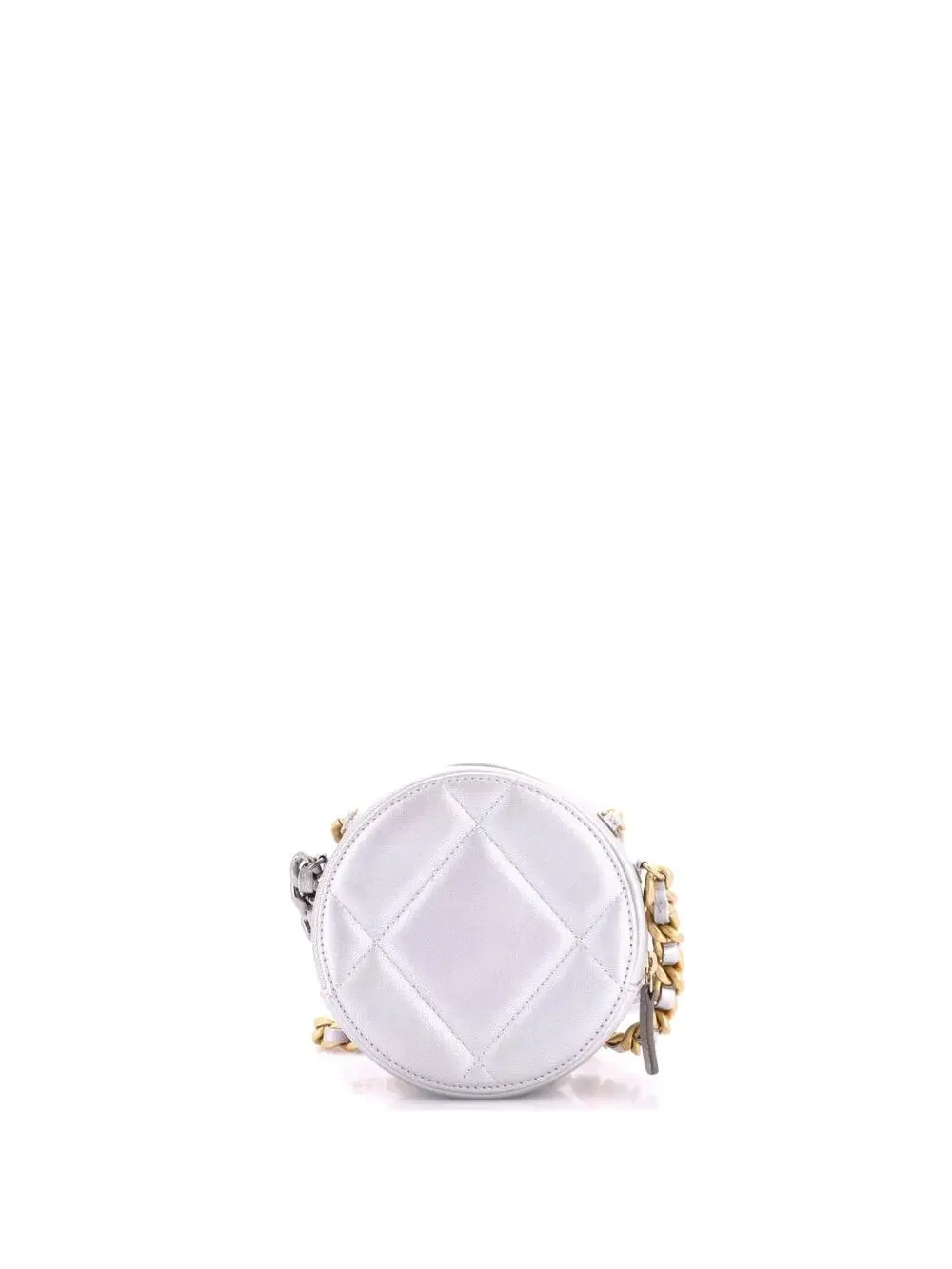 Chanel 19 Round Clutch With Chain #290489C24B